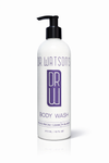 Dr. Watson body wash bottle on a white background